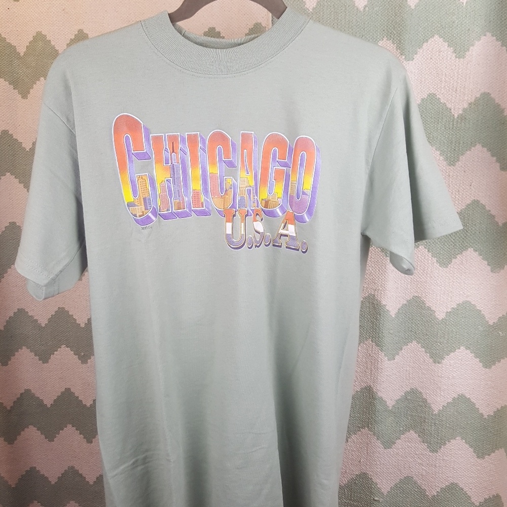 Vintage 90's Chicago U.S.A. Tshirt